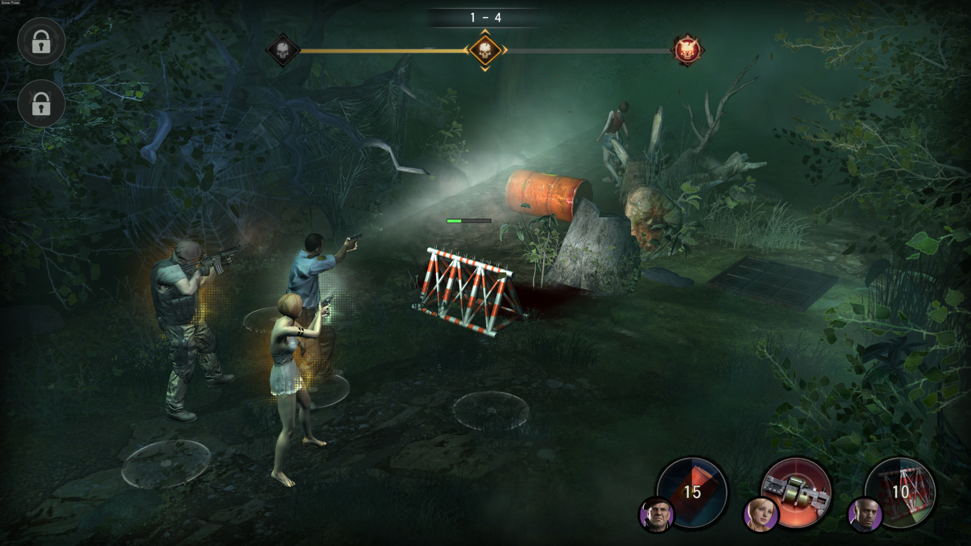 キャラの配置とスキルの使い所が勝負の明暗を分ける