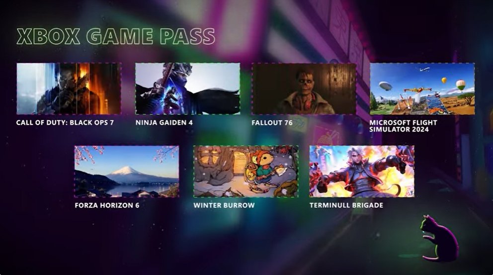 「NINJA GAIDEN 4」がXbox Game Passに対応するのは嬉しいところ。発表されたばかりの「Forza Horizon 6」も、すでに対応が予告されている