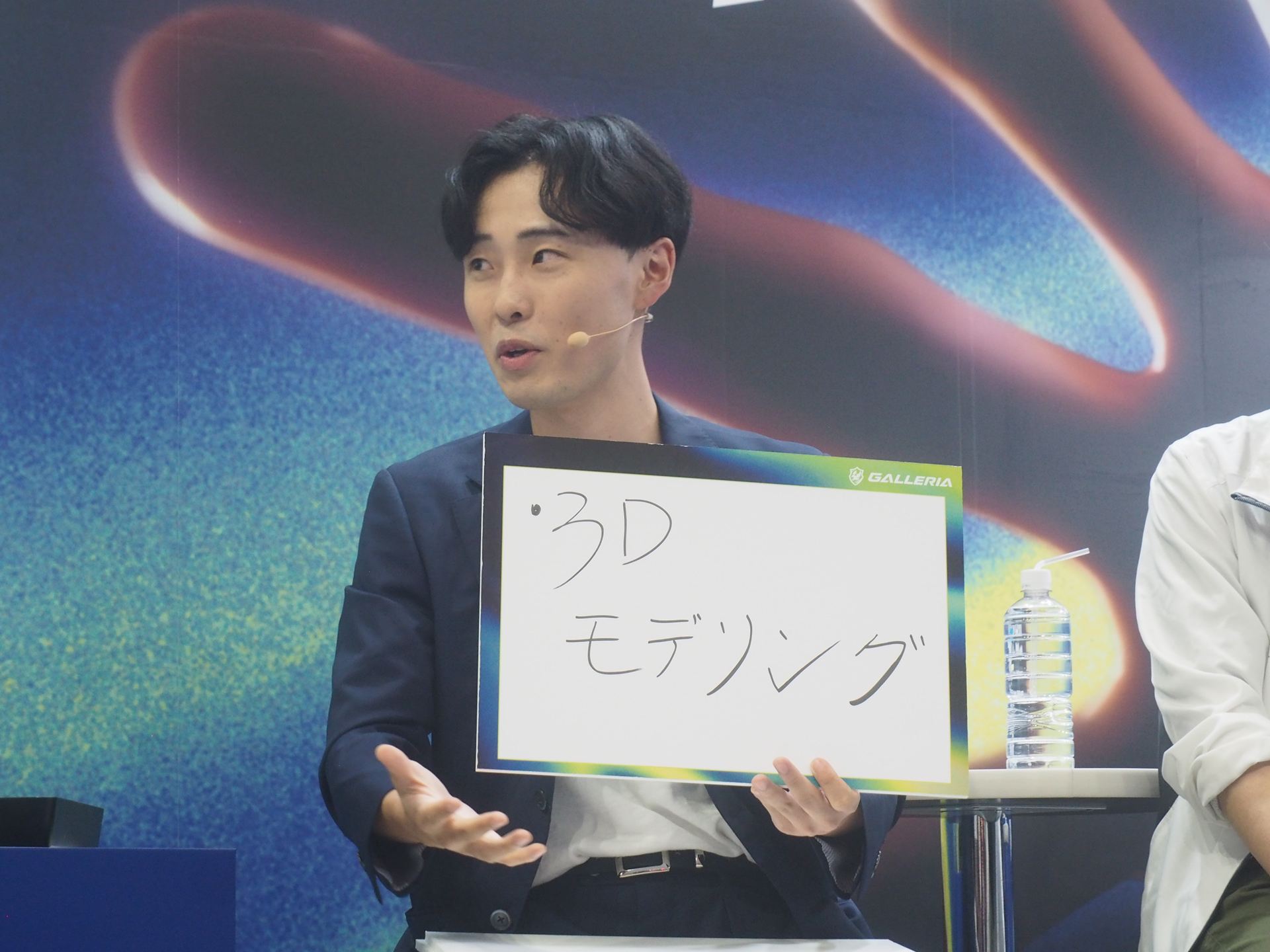 PRiZEさんは、Threadripper搭載GALLERIAで広がる夢の1つ目として「3Dモデリング」を挙げた