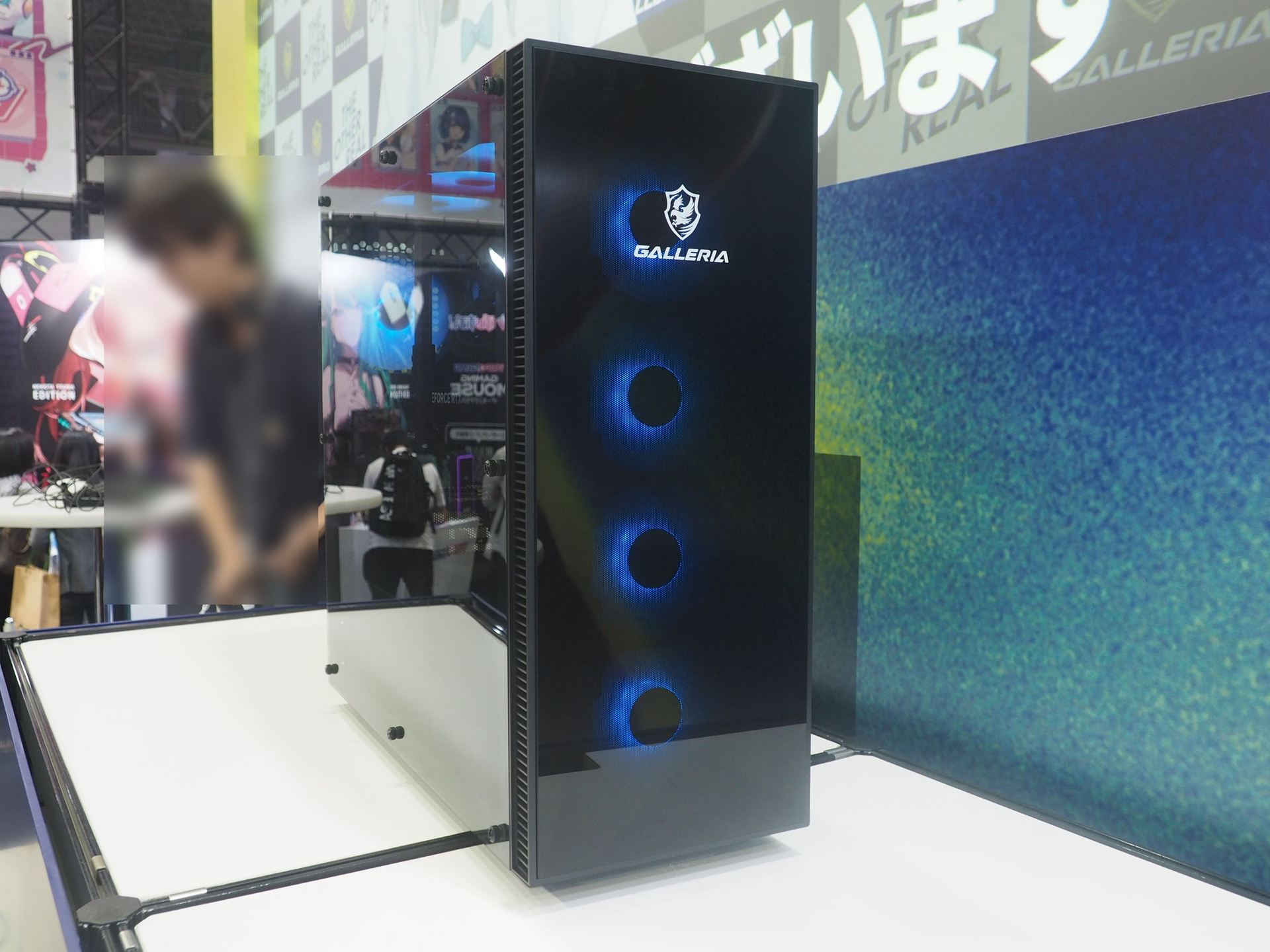 Threadripper搭載GALLERIAは、フラッグシップのSシリーズであり、Sシリーズ共通のフルタワーケースが採用されている