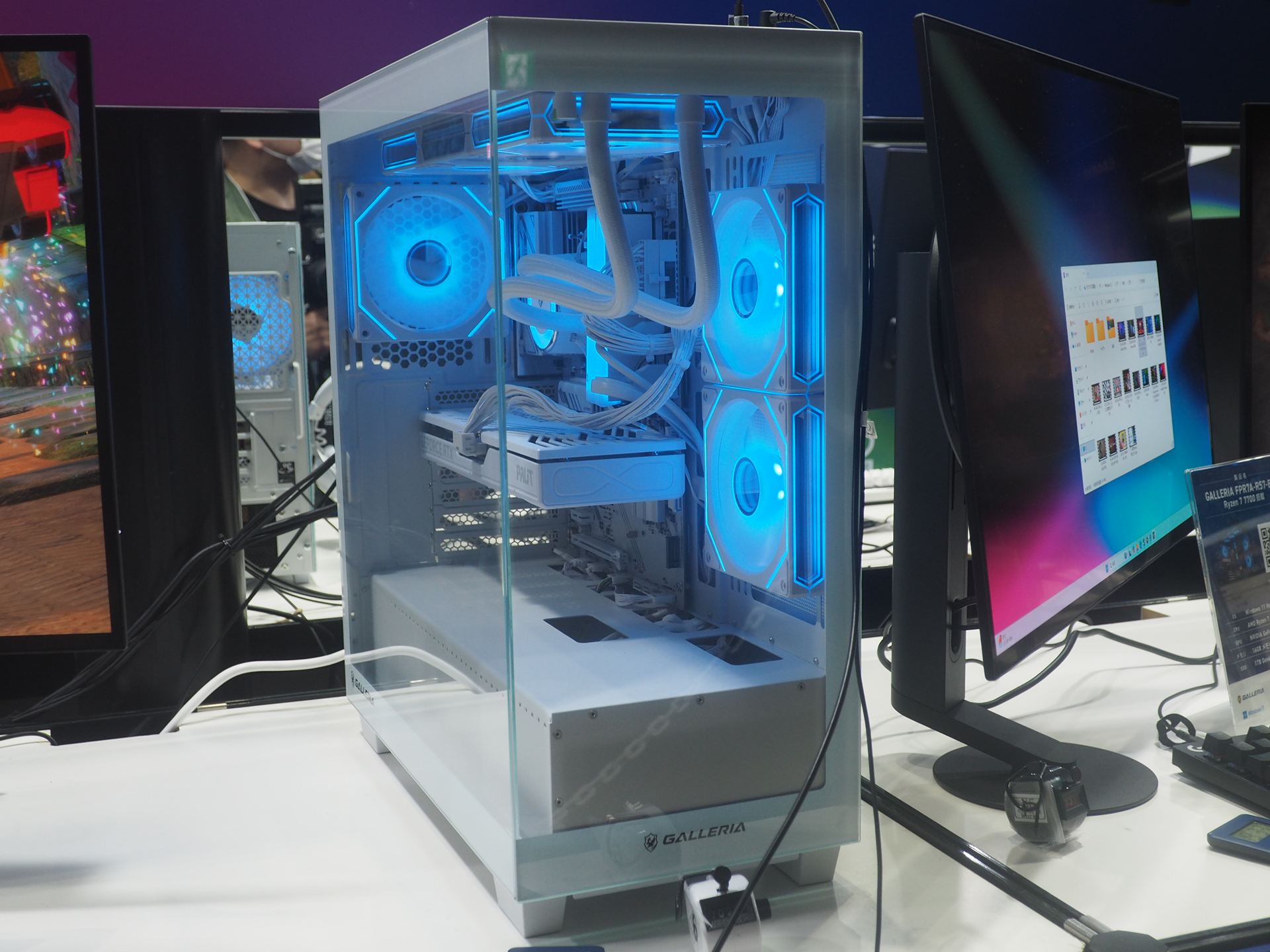 Ryzen 7 7700とGeForce RTX 5070を搭載した「GALLERIA FPR7A-R57-WCL」