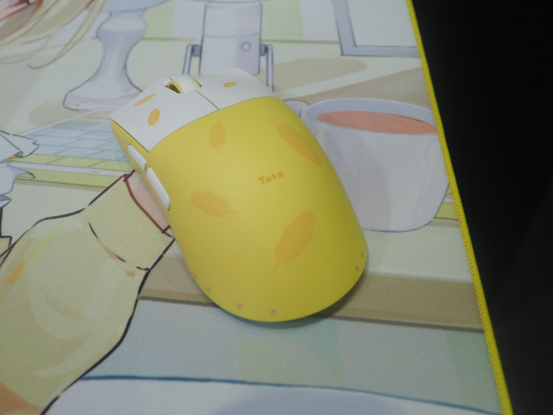 開発中の「小雀とと」コラボマウス