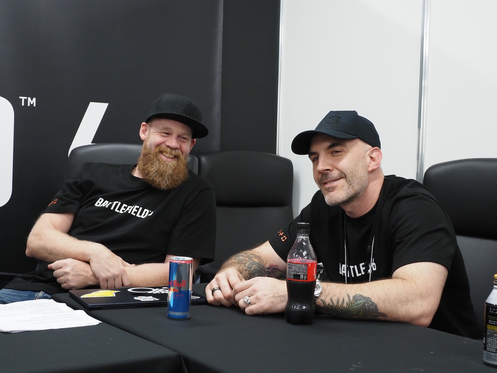 エグゼクティブプロデューサーのRyan McArthur氏（左）とシニアクリエイティブディレクターのRoman Campos-Oriola氏（右）