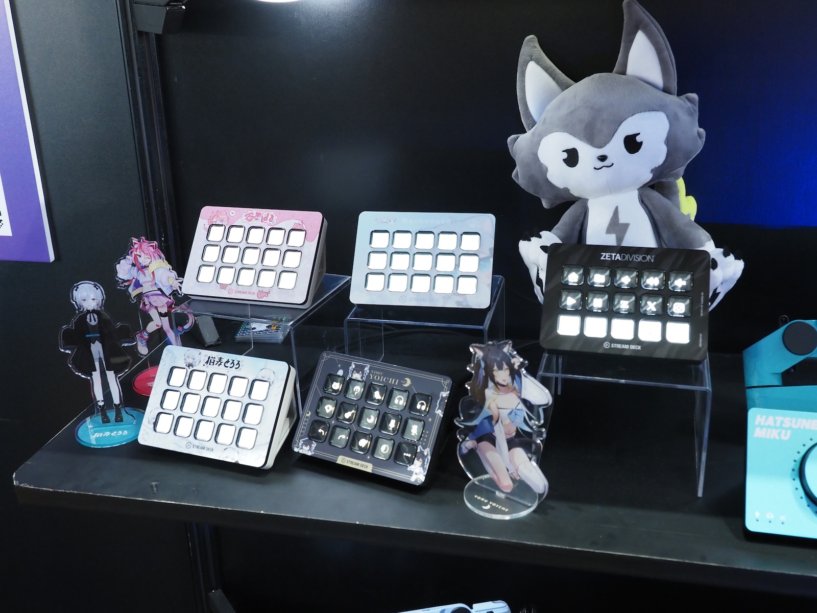 VTuberとのコラボモデルたち