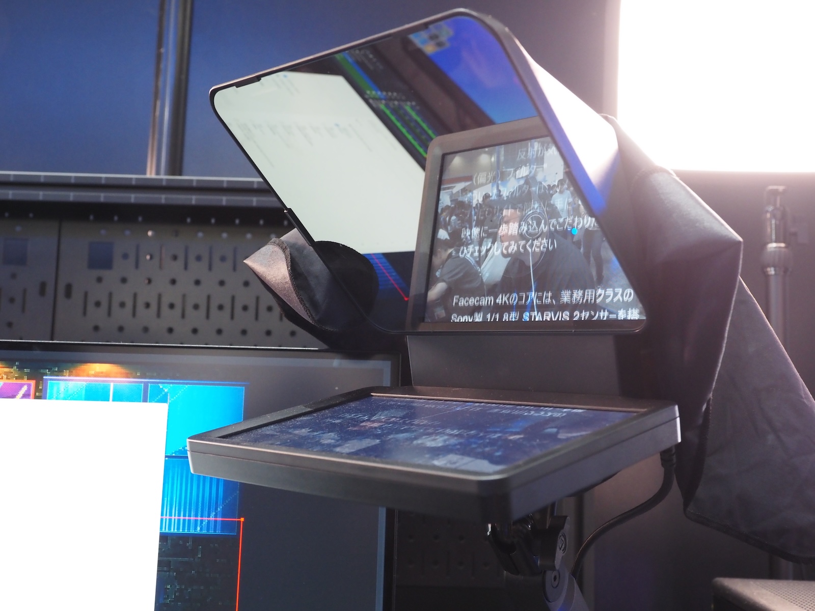 プロンプターも展示されていた