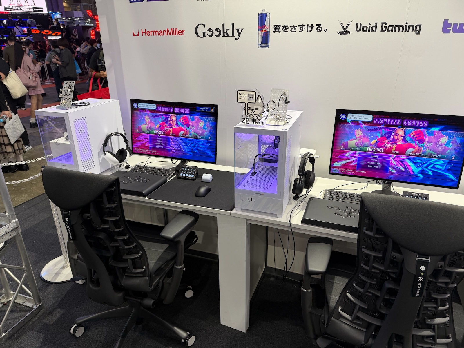 ZETA DIVISONブースでは「ZENAIM」の新製品が展示されている