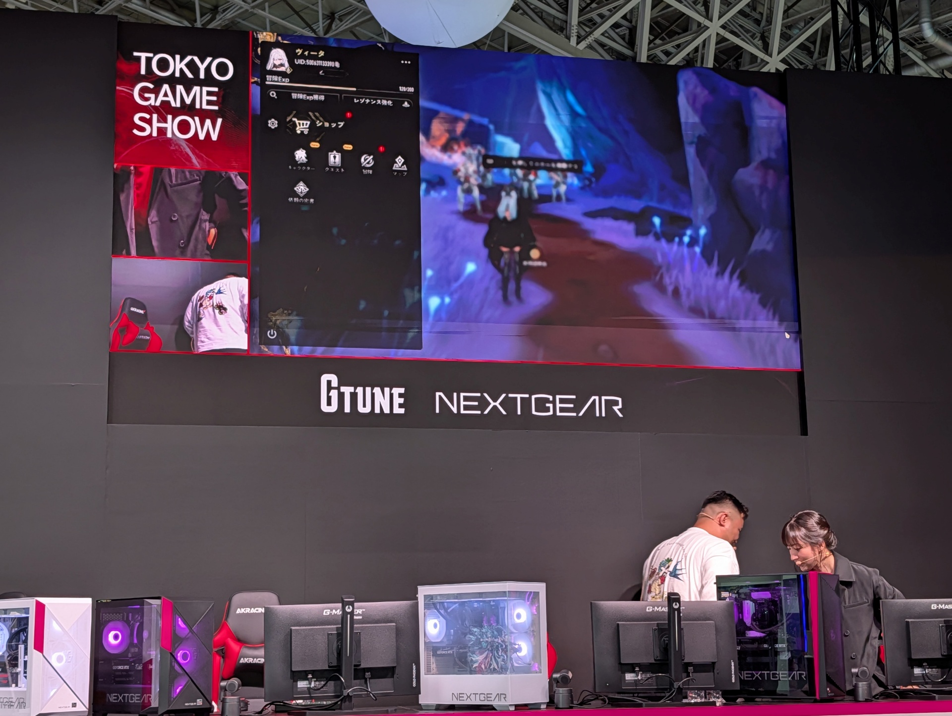 ちょうどタイミングよくピンチの場面だったり、ボスとのバトル直前で小清水さんに順番が回ってくる。まざー3さんは既にメニューを開いて一時停止する方法までチェック済みだ