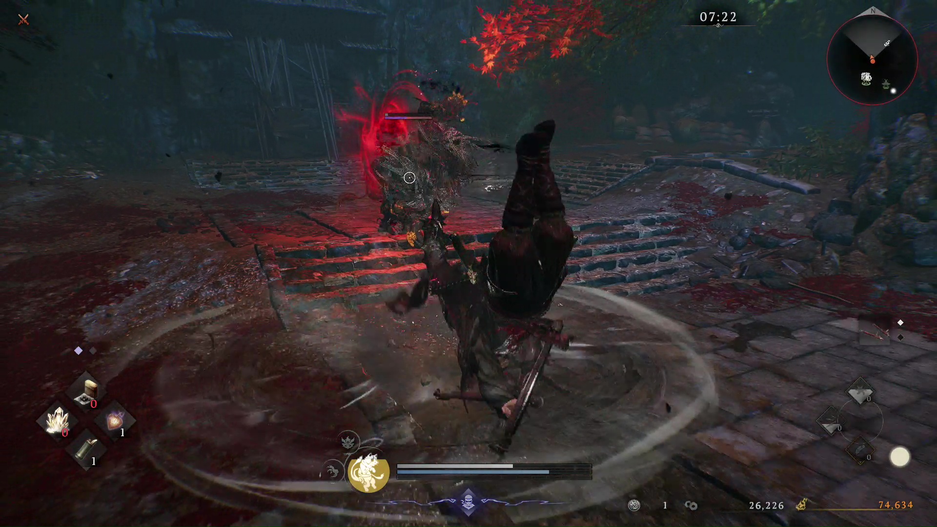 俊敏な身のこなしで敵を翻弄