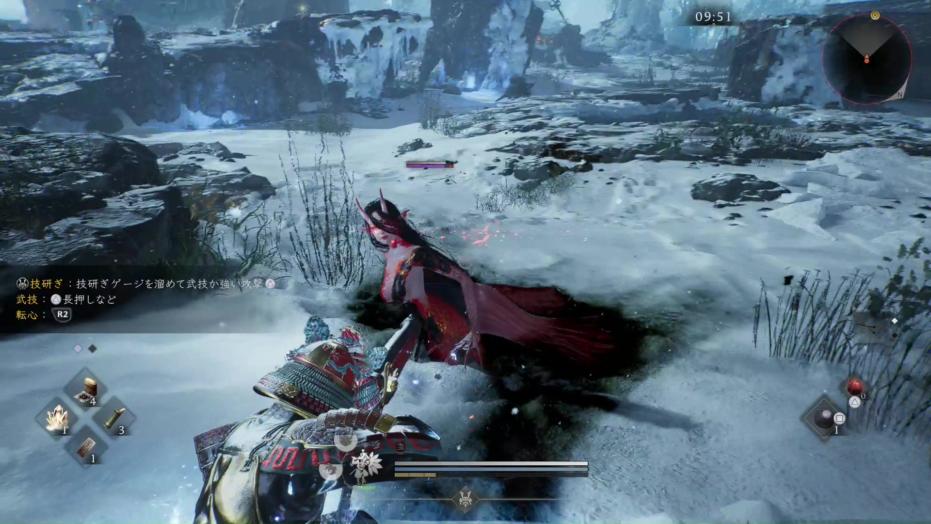 強敵の妖怪たちも待ち構えており、緊張感のある探索が楽しめる