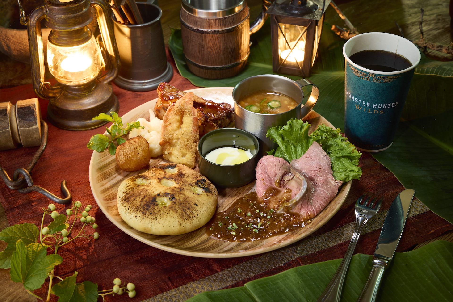 モンスターハンターワイルズ×限定コースターセット（コースターはランダム/全6種）