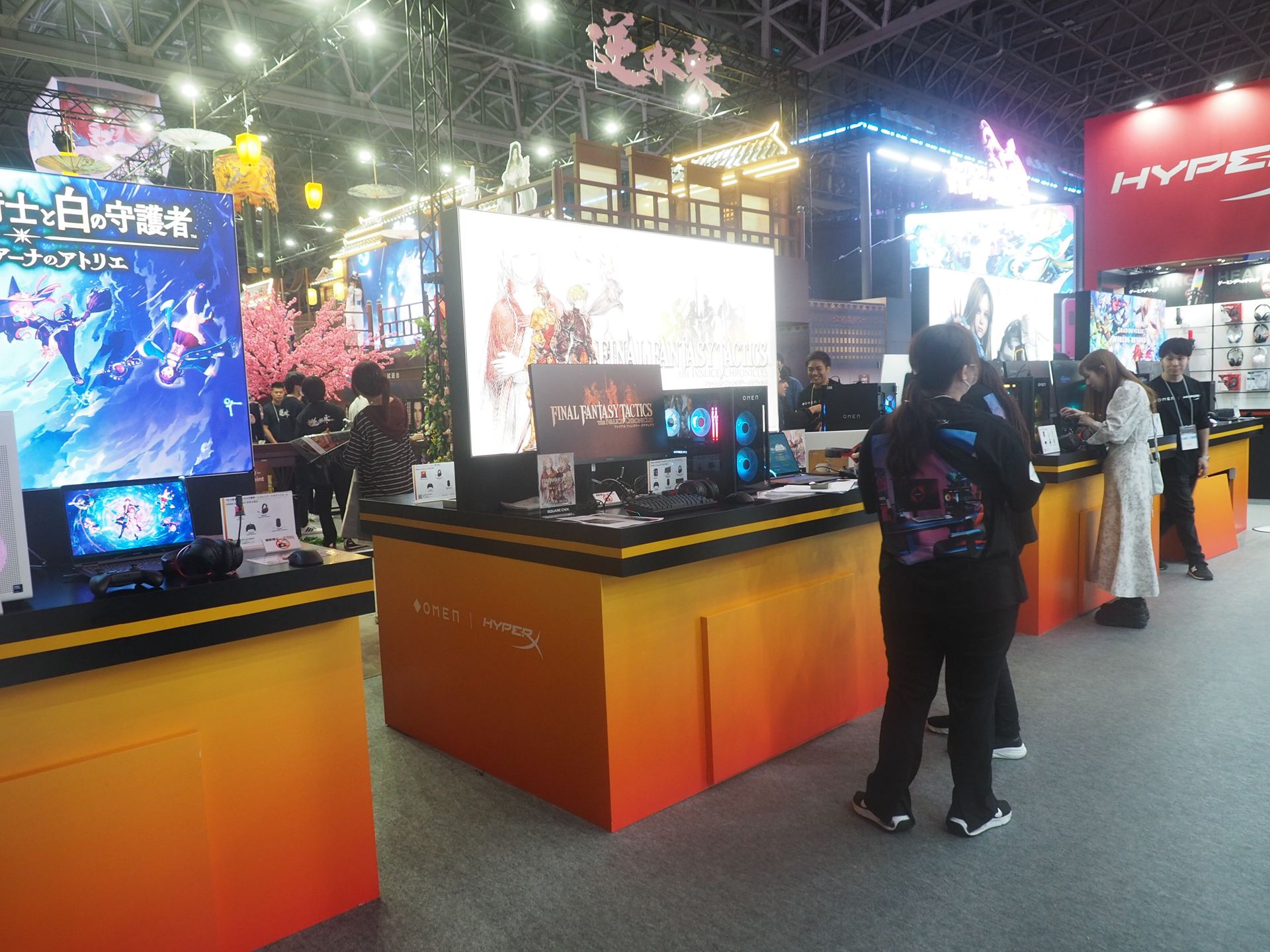 試遊コーナーの様子