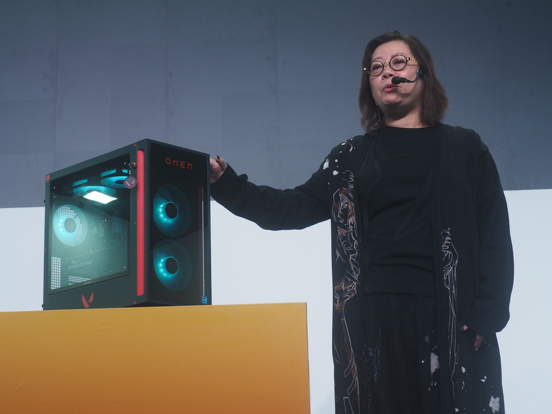 「OMEN 35L VALORANT Limited Edition」がお披露目された