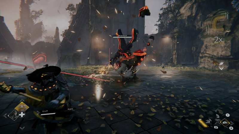 敵が持っている盾を容易く破壊できる