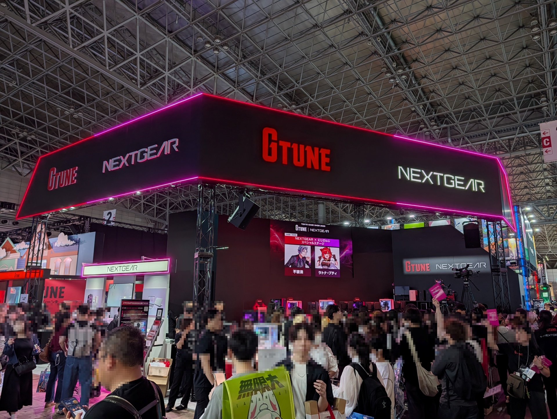 マウスコンピューターブース