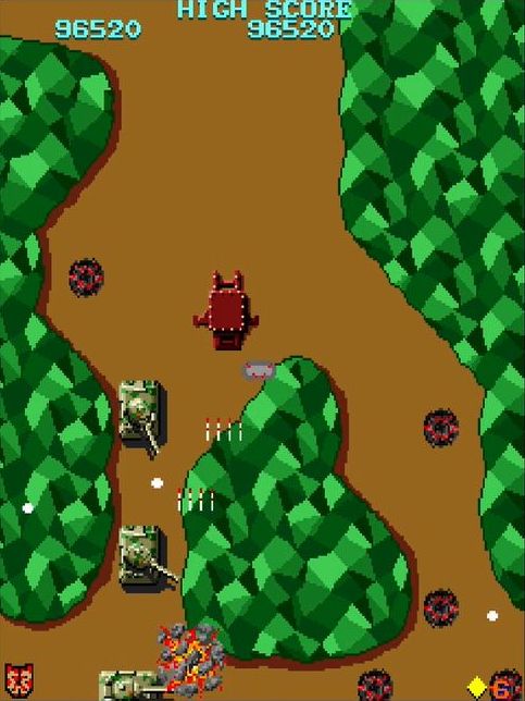 至近距離からでも戦車は問答無用で弾を撃つ。こうなると、もうひとたまりもない……