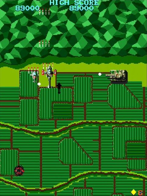 合体後は、ヘリコプターと同じショットを同時に発射する