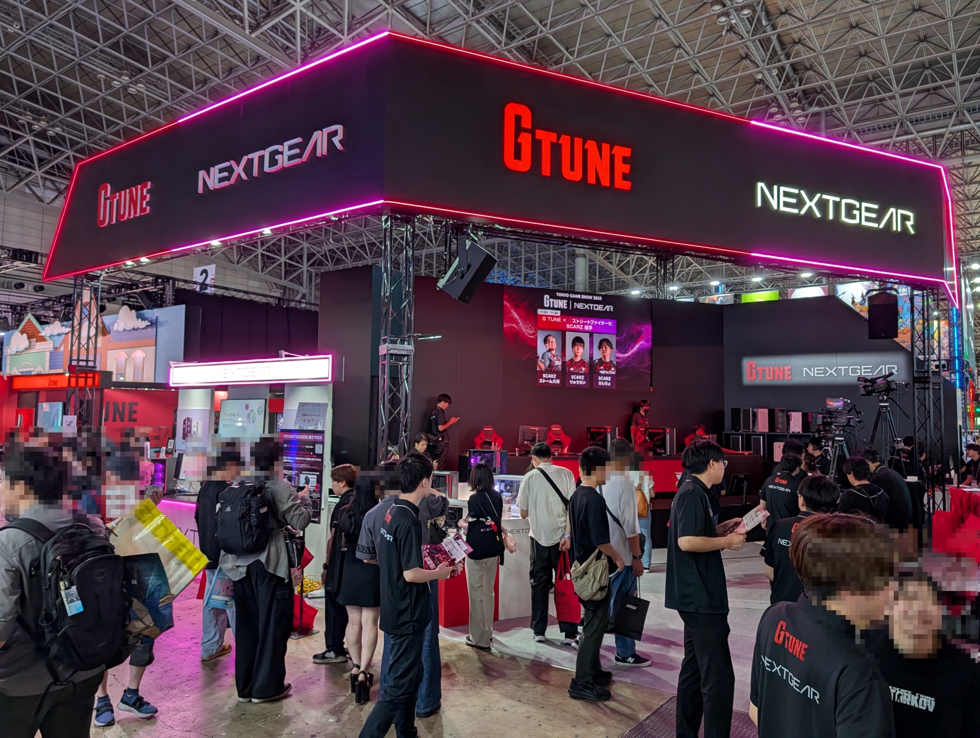 マウスコンピューターブース