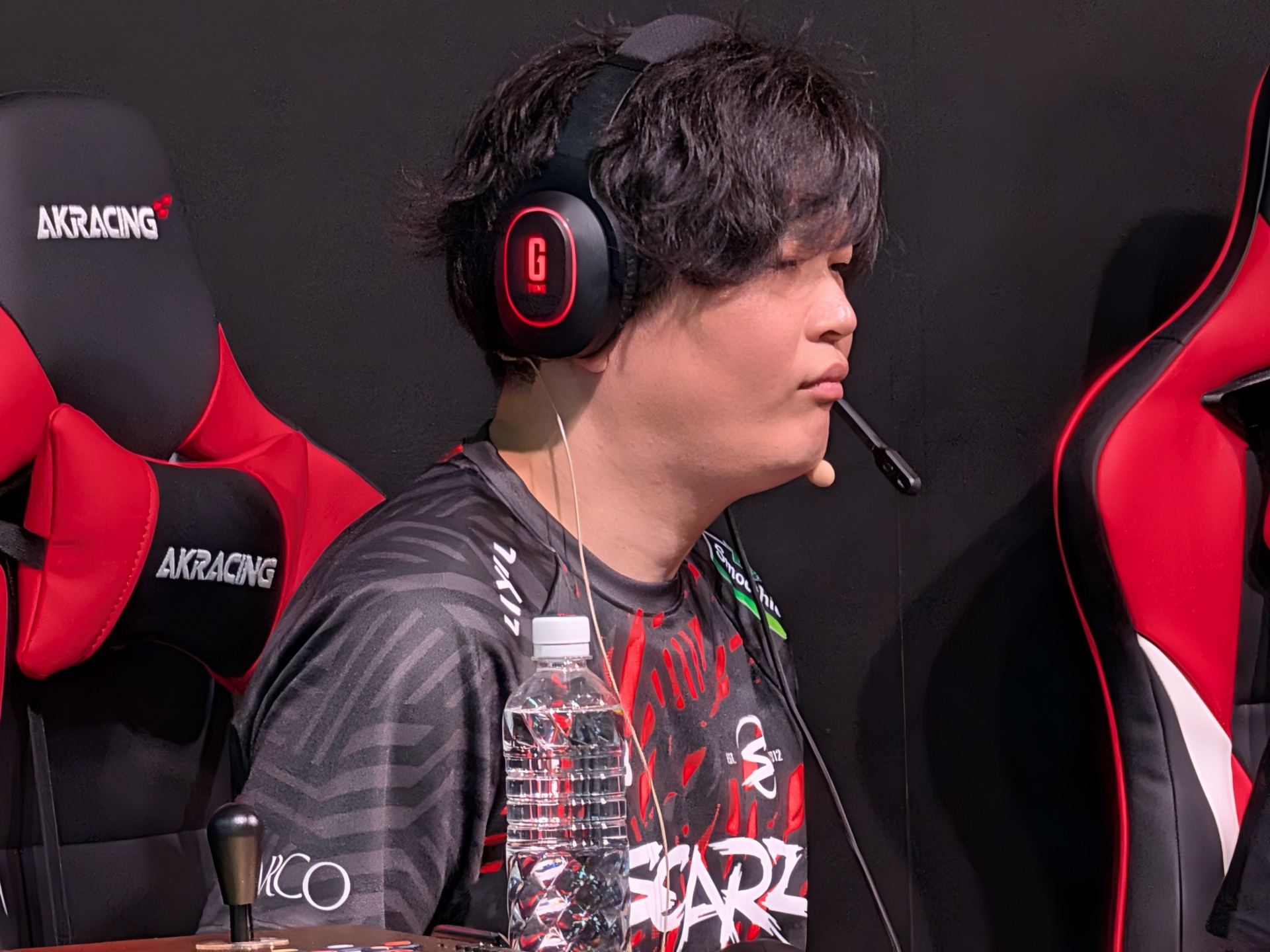 組手最終戦はきんちょ選手のテリーとよくランクマなどで当たるという強豪ファン。きんちょ選手のファンの1人とのことだが、どちらかというとライバルに近い存在だともいう