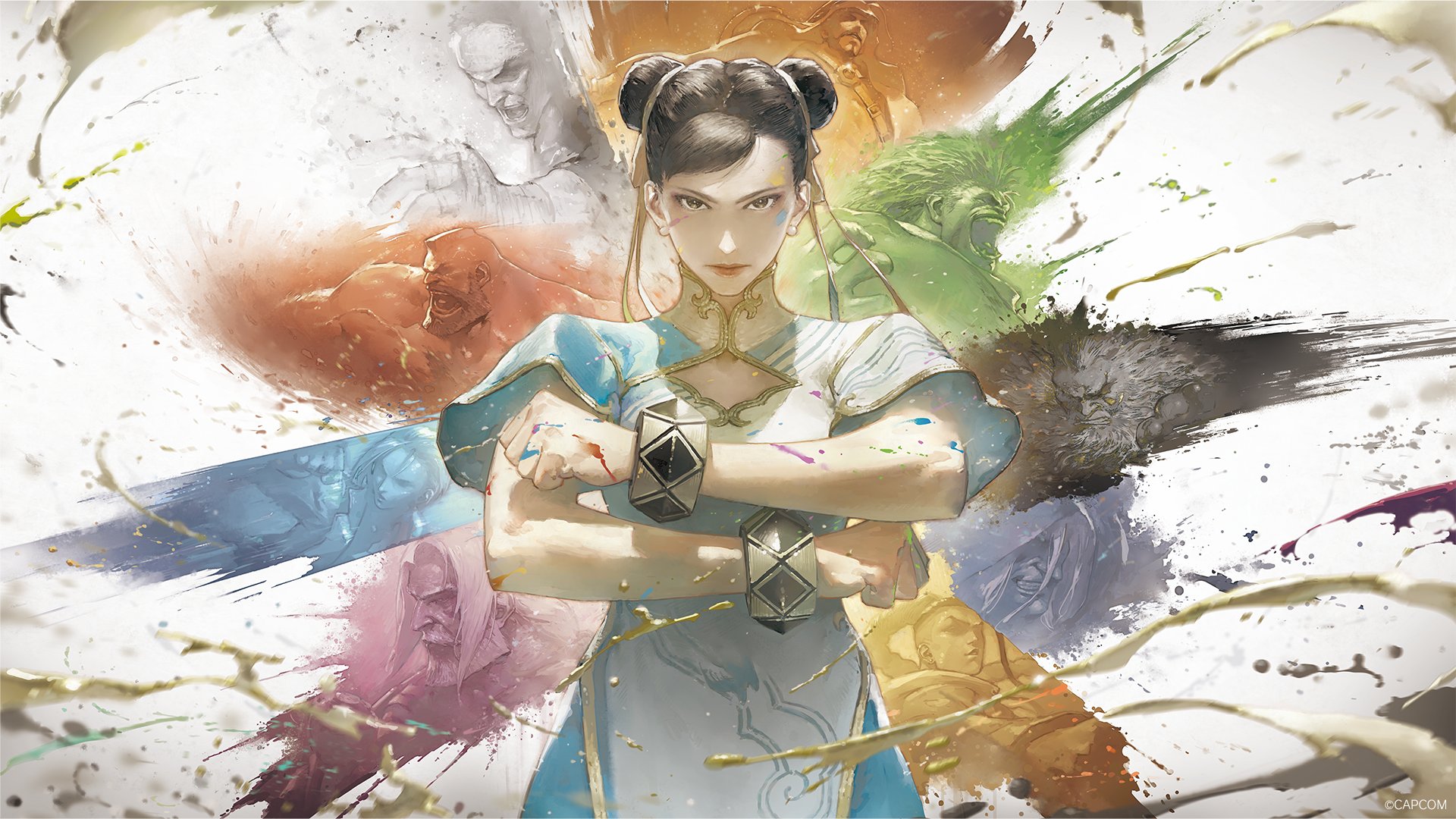 「CAPCOM CUP 12 / SFL: ワールドチャンピオンシップ 2025」描き下ろしビジュアル