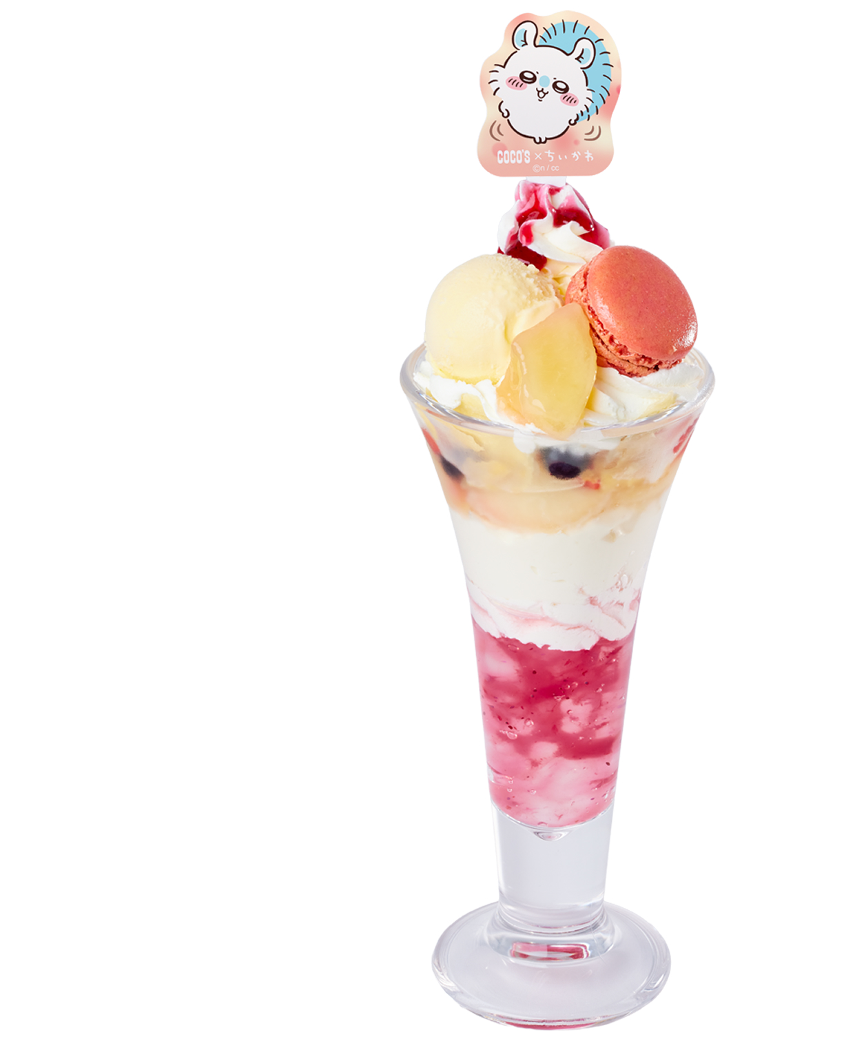 モモンガのピーチパフェ（1,309円）