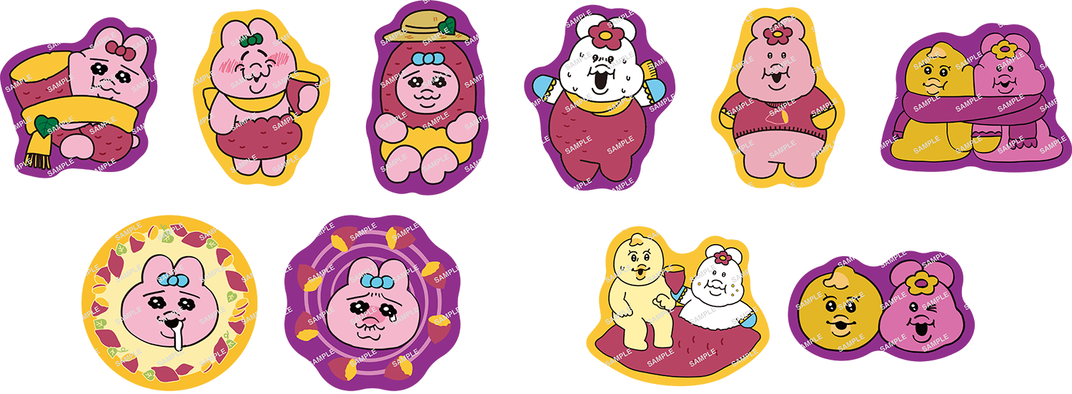 コラボ限定お芋ピック（全10 種）イメージ