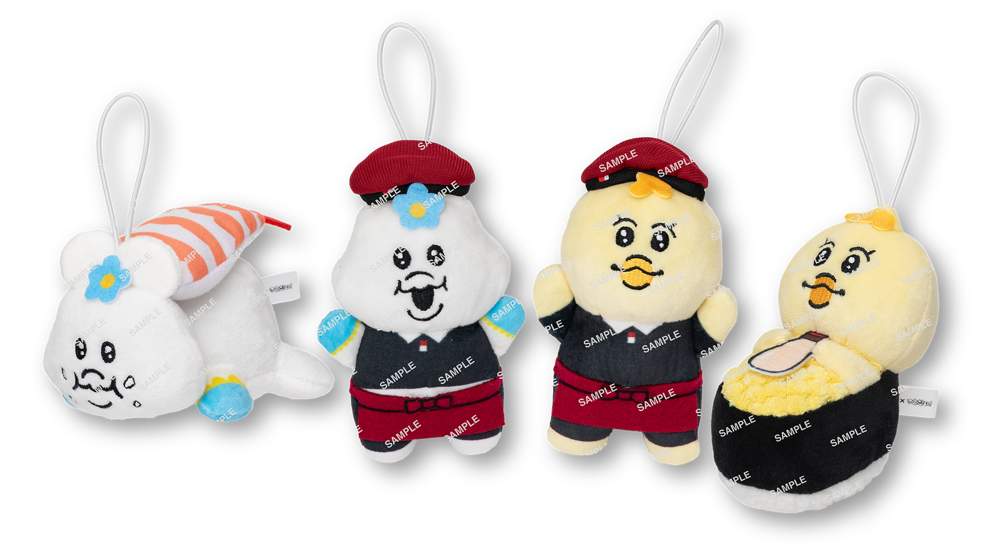 後半 コラボ限定マスコット（全4 種）イメージ