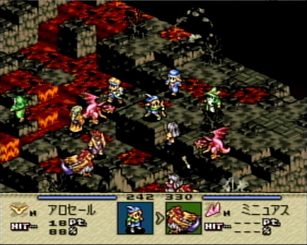 アーチャーは、敵ユニットよりも高い位置にいるほど有利に戦える