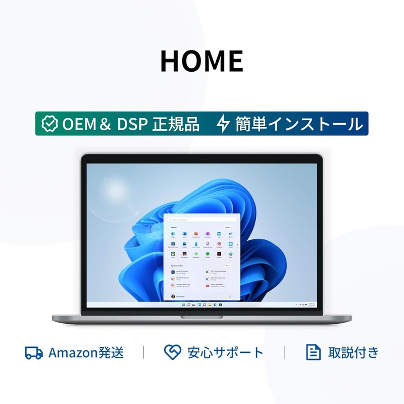 Windows11向け DSPライセンス日本語 (Home取説付き)