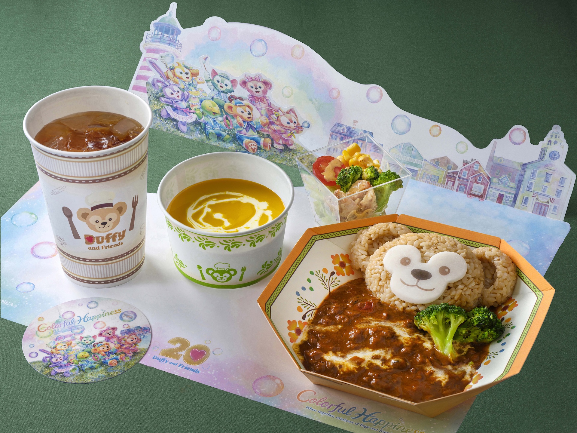 ダッフィーのスペシャルセット（ビーフ） 2,380円