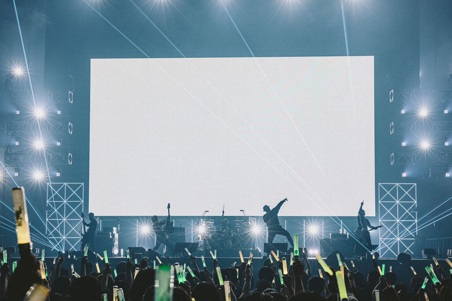 時間停止の時には会場中が息ぴったりに静止した