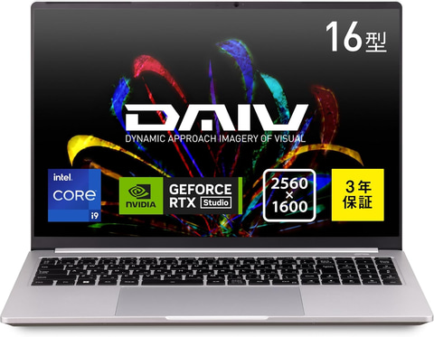 【ゲーム・動画編集用】マウスPC 32GB 1TB DAIV 動画・映像編集向けパソコン｜DAIV by マウスコンピューター【公式】