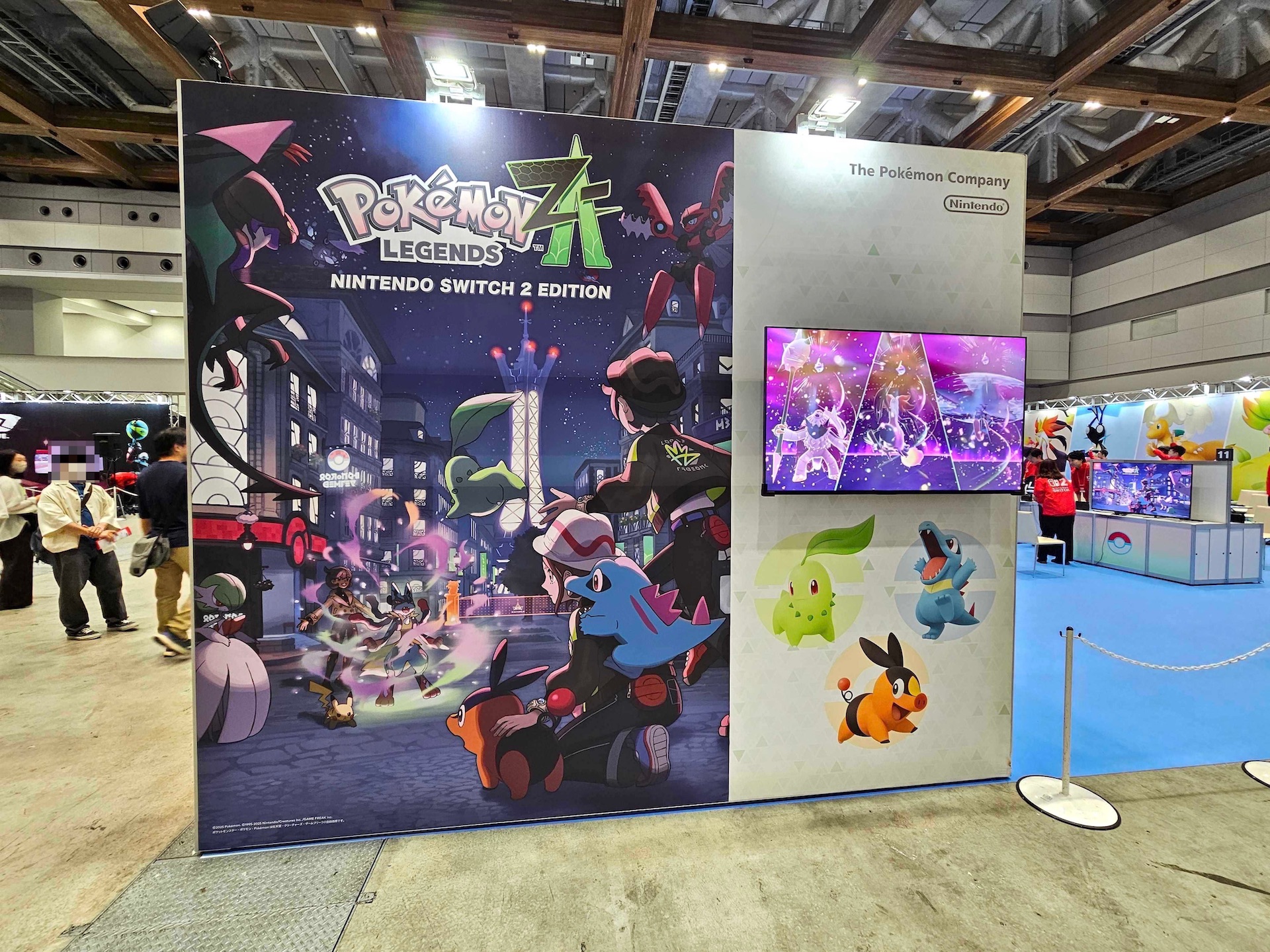 「ポケモンZA」試遊では、「ZAロワイヤル」体験と「暴走メガシンカ」体験の2つが用意されている