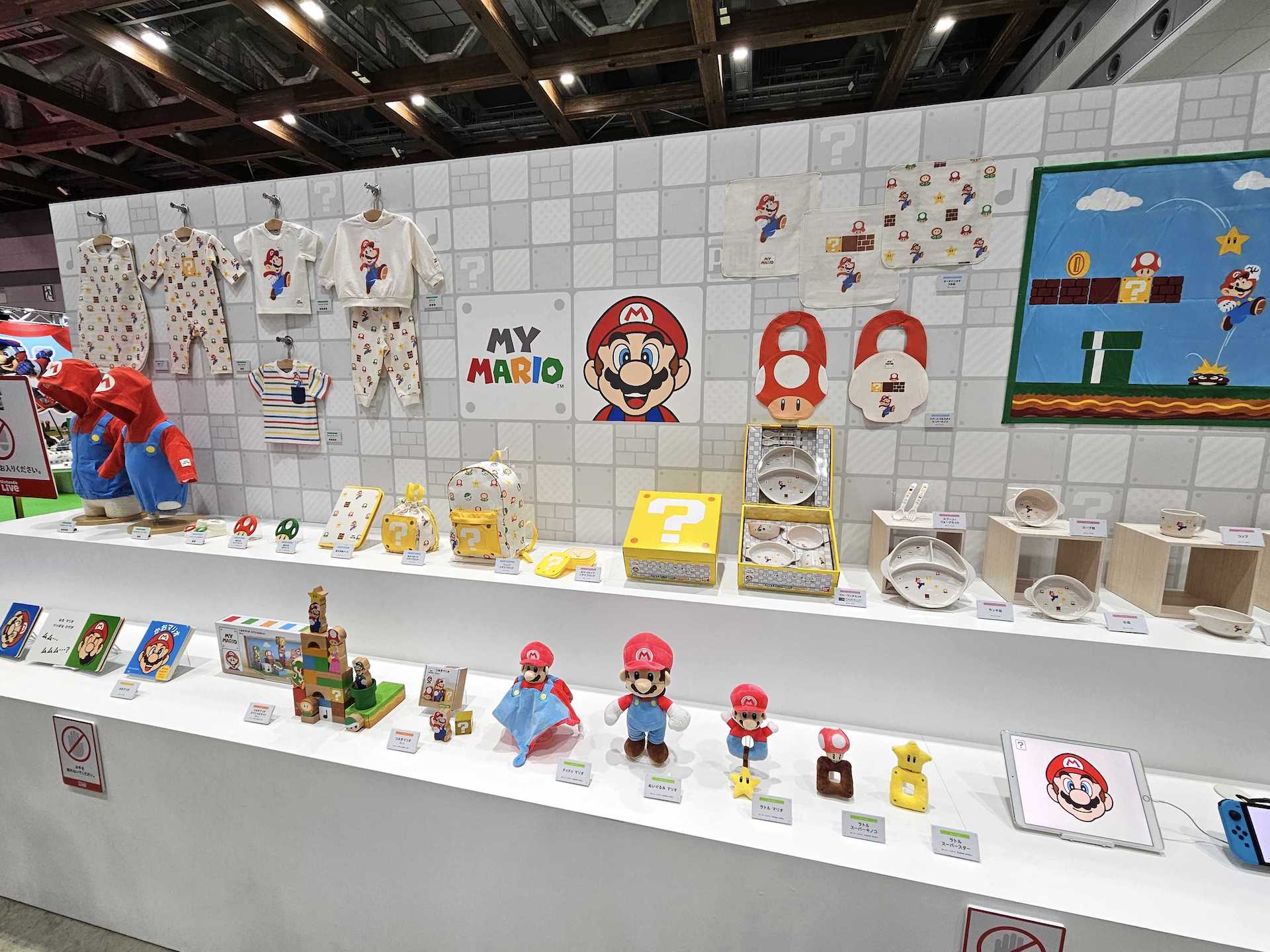 未就学児の子どもを連れた家族だけが入場可能。ベビーカー置き場も用意されている