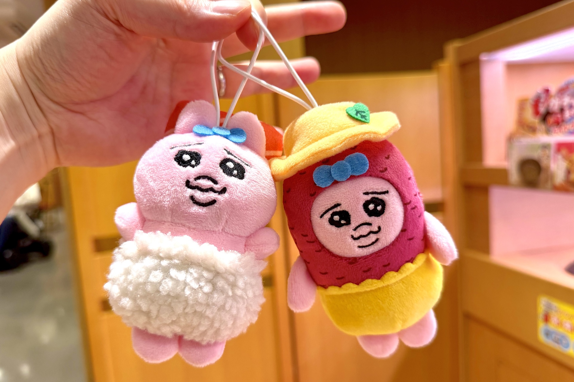 サイズは結構大きめで存在感がある。カバンなどに付けるなどして楽しめそうだ