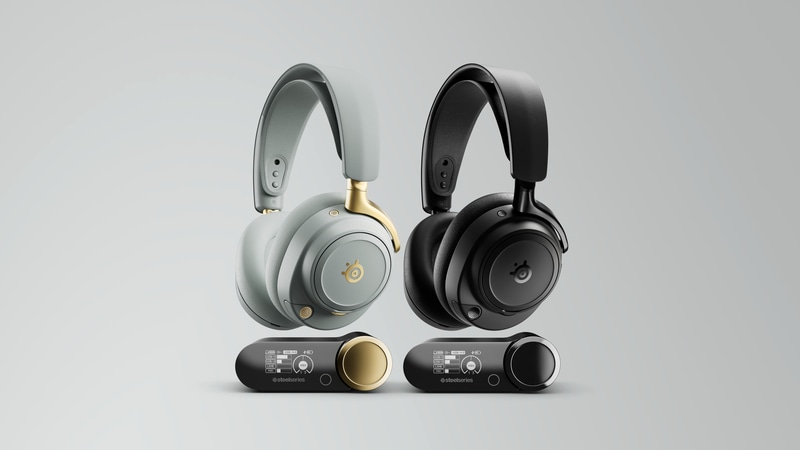 「Arctis Nova Elite」（Sage＆Gold/Obsidian Black）