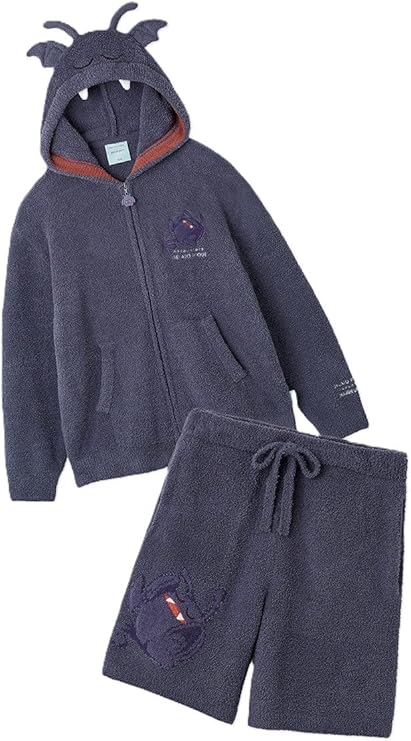 【ユニセックス】パウダードラキーパーカ&ハーフパンツセット