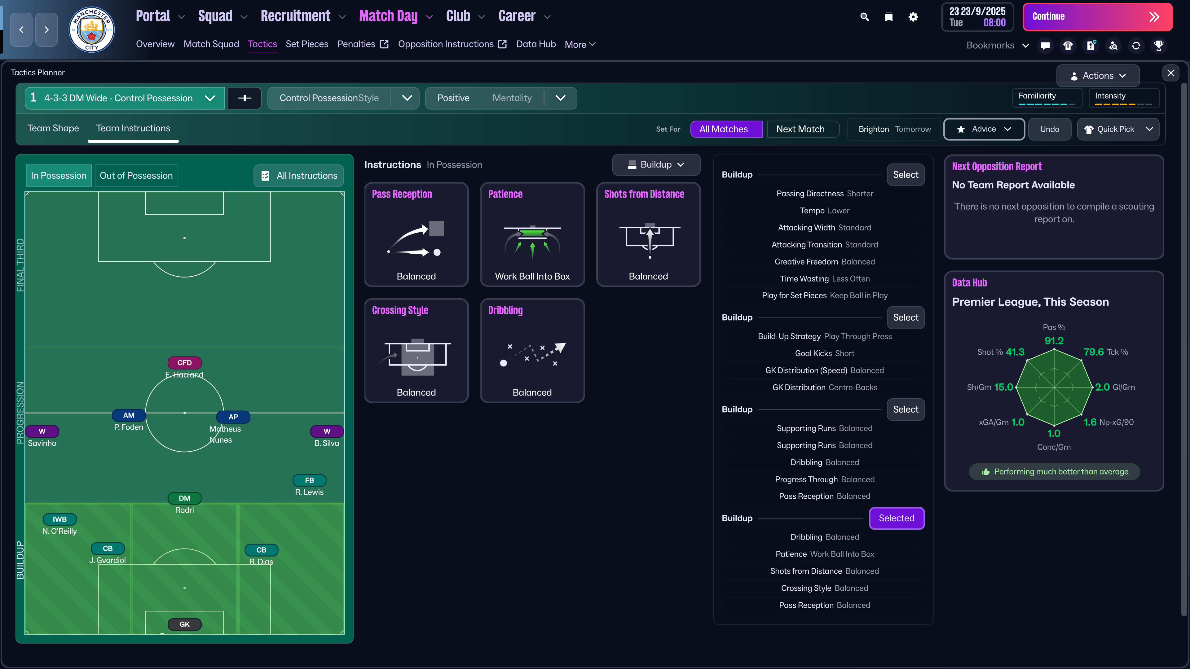 各モードの画面構成、UIデザインが大幅に刷新された「FM26」