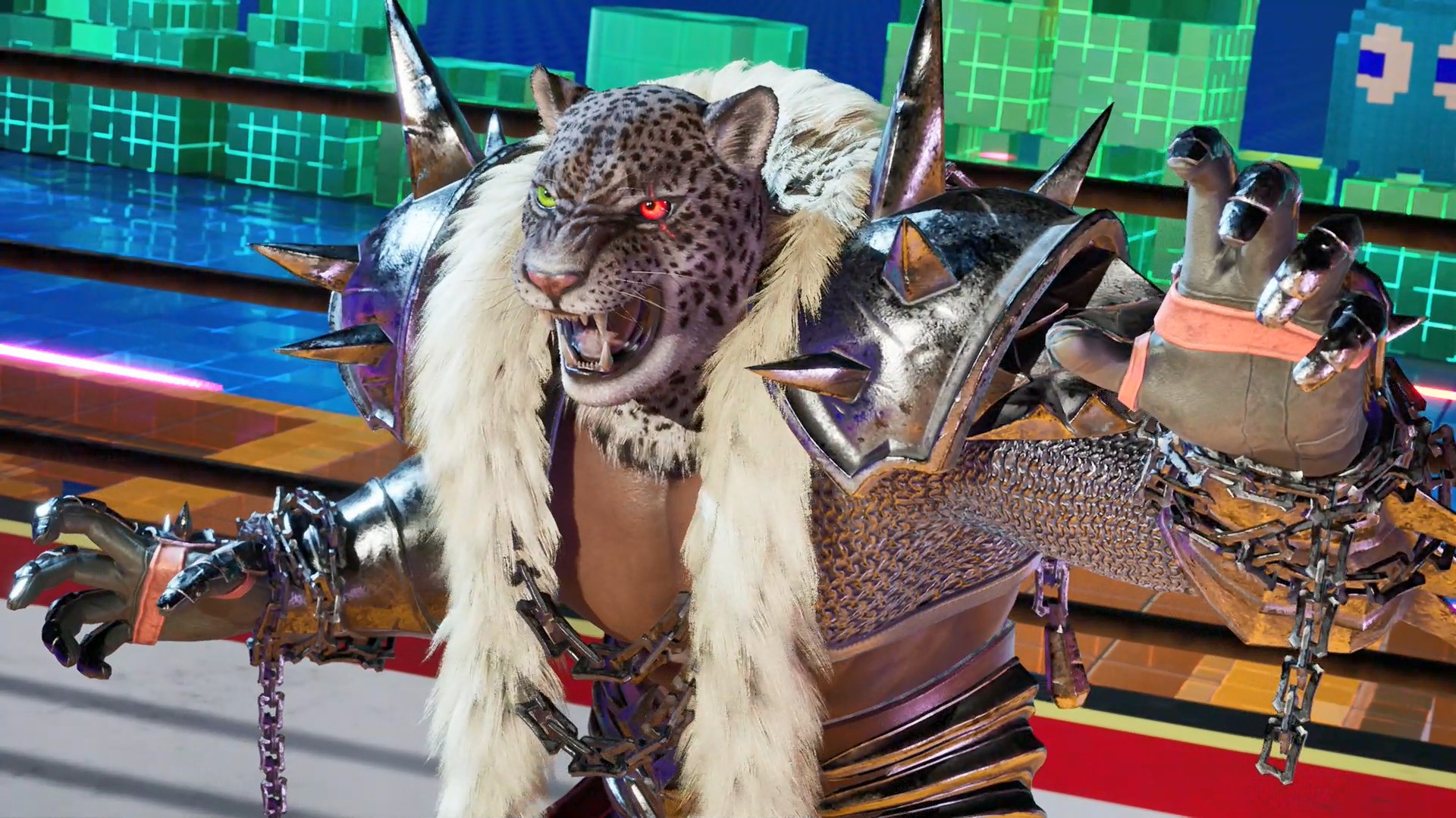 胸の筋肉が見えるなど、肌の露出度が上がった4種類目のコスチューム