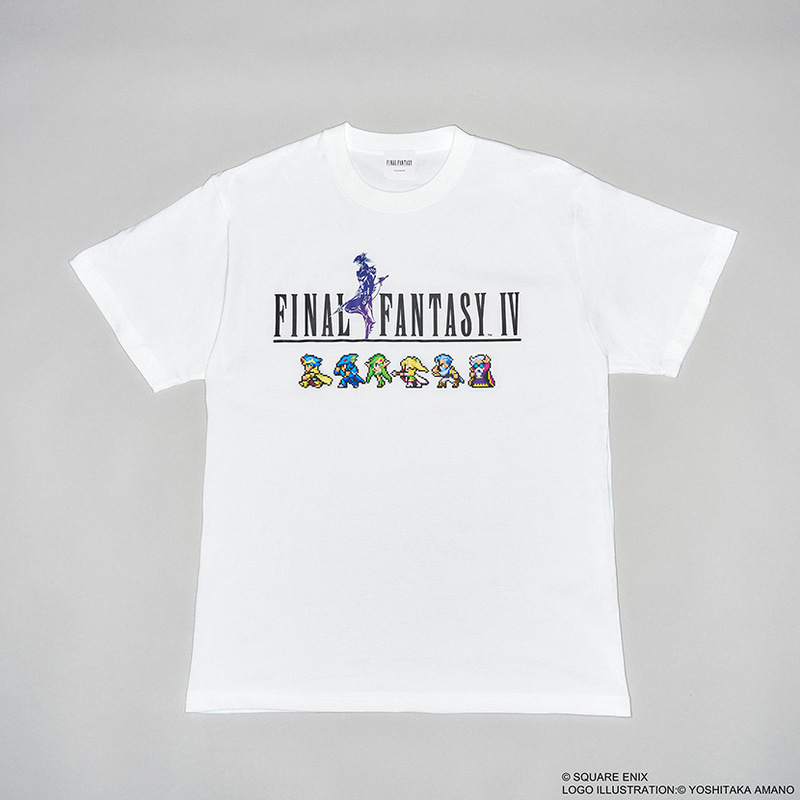 「ファイナルファンタジーIV　ピクセルアートTシャツ」