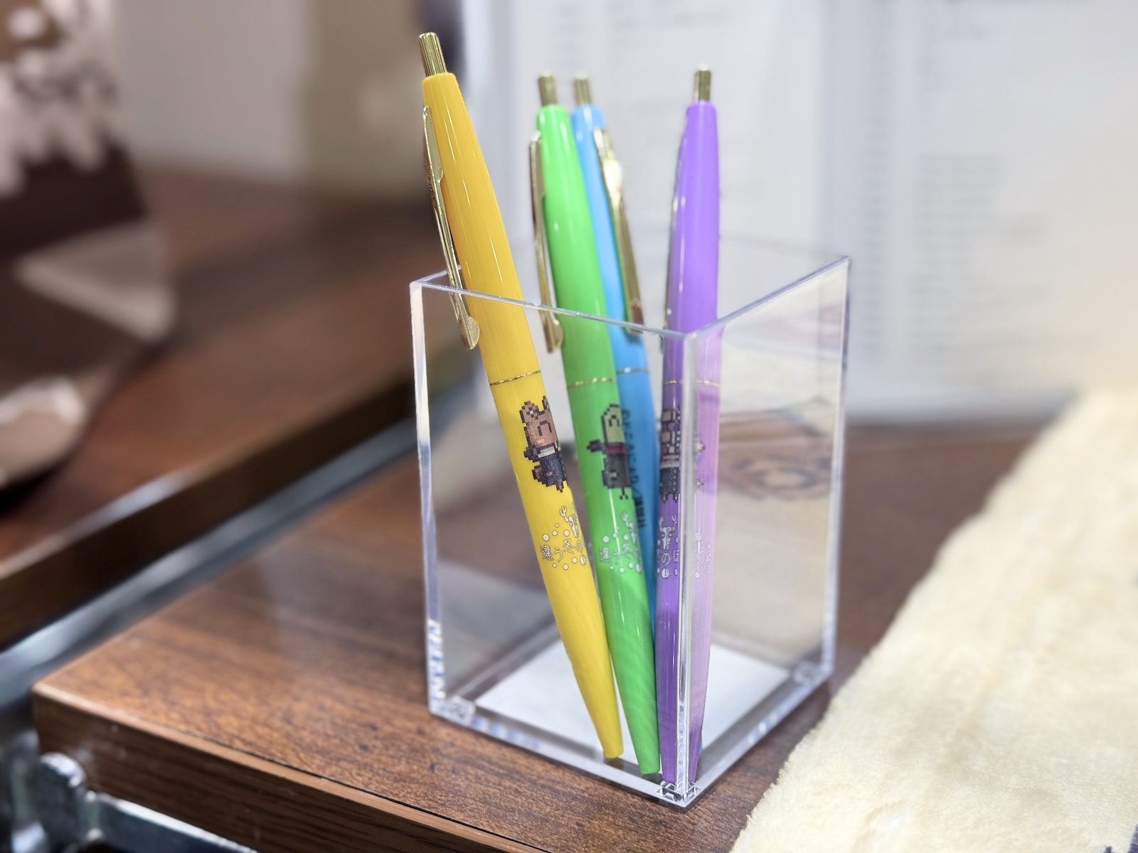 ボールペン（全4種／価格：各770円）