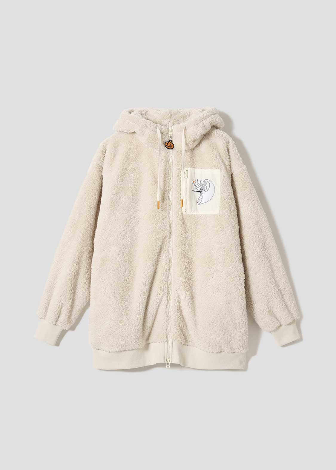 ゼロ｜ボアロングジップパーカー（8,900円）