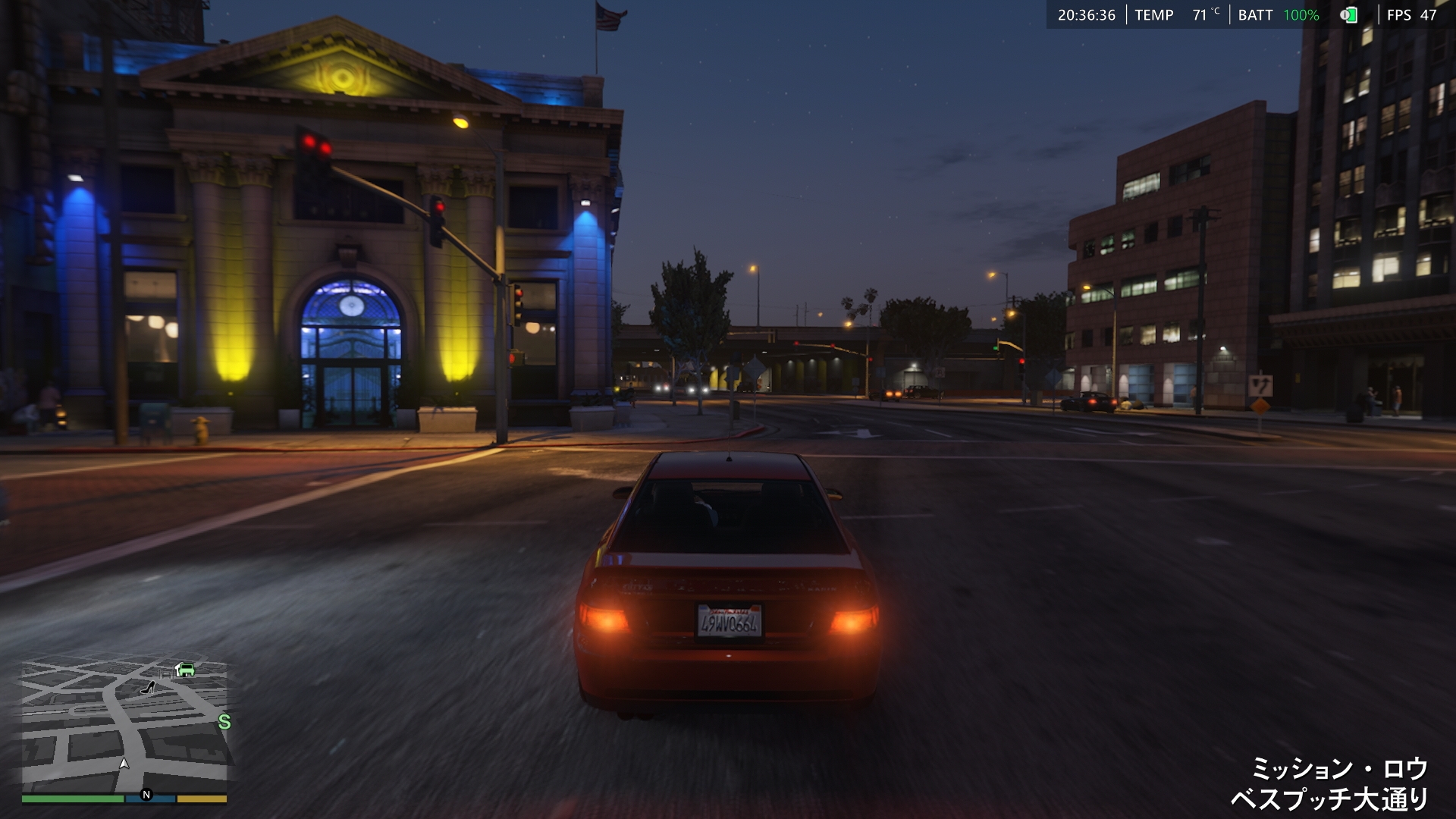 流石にヌルヌルサクサクとまではいかないまでもかなり高めの画質設定ながらフレームレート50fps前後がキープできており「ROG Xbox Ally X」の性能の高さを再認識した