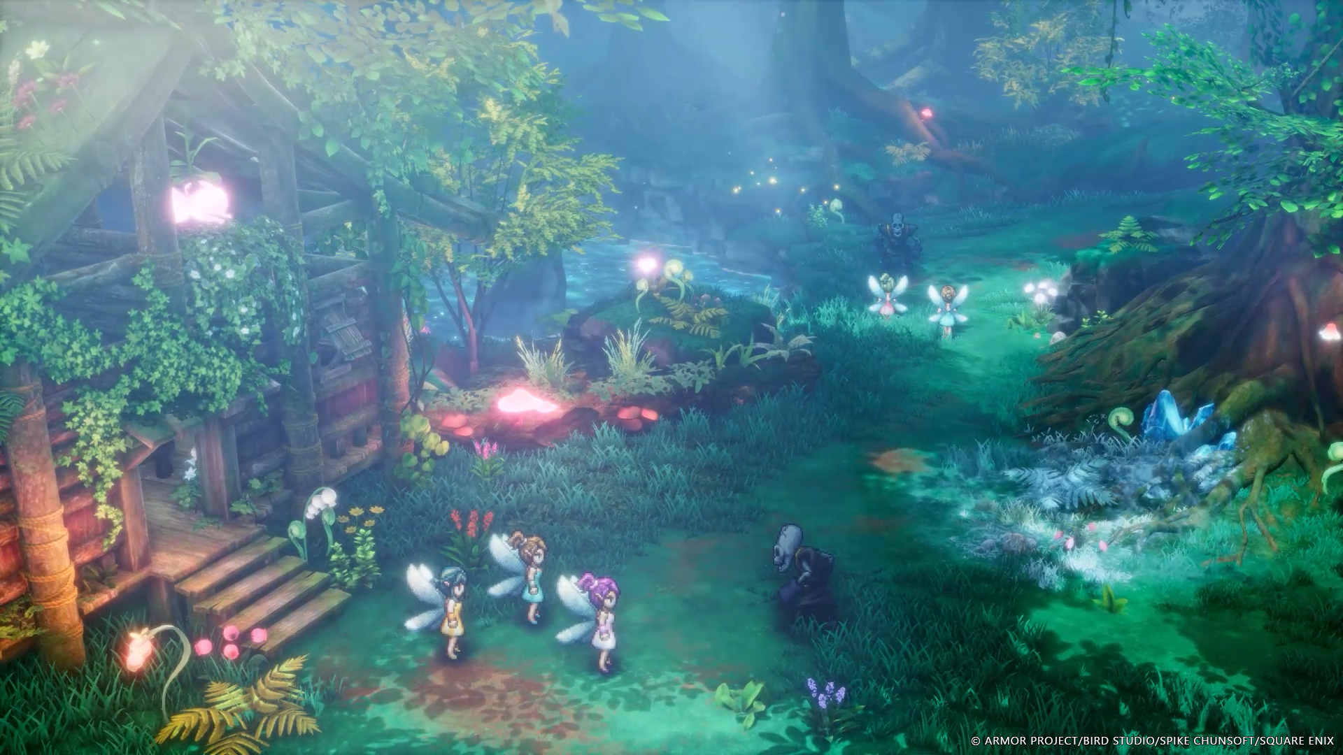 さまざまな種族との出会いや各地に出没する新たな強敵など、より重厚になった「DQI」の物語を楽しめる