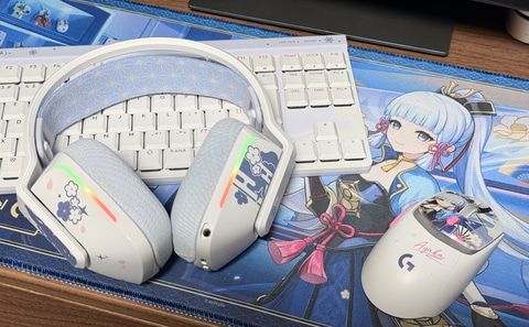 原神 ロジクール G517 ワイヤレスゲーミングキーボード 神里綾華モデル 原神 Logitech G517 ワイヤレスゲーミングキーボード 神里綾華