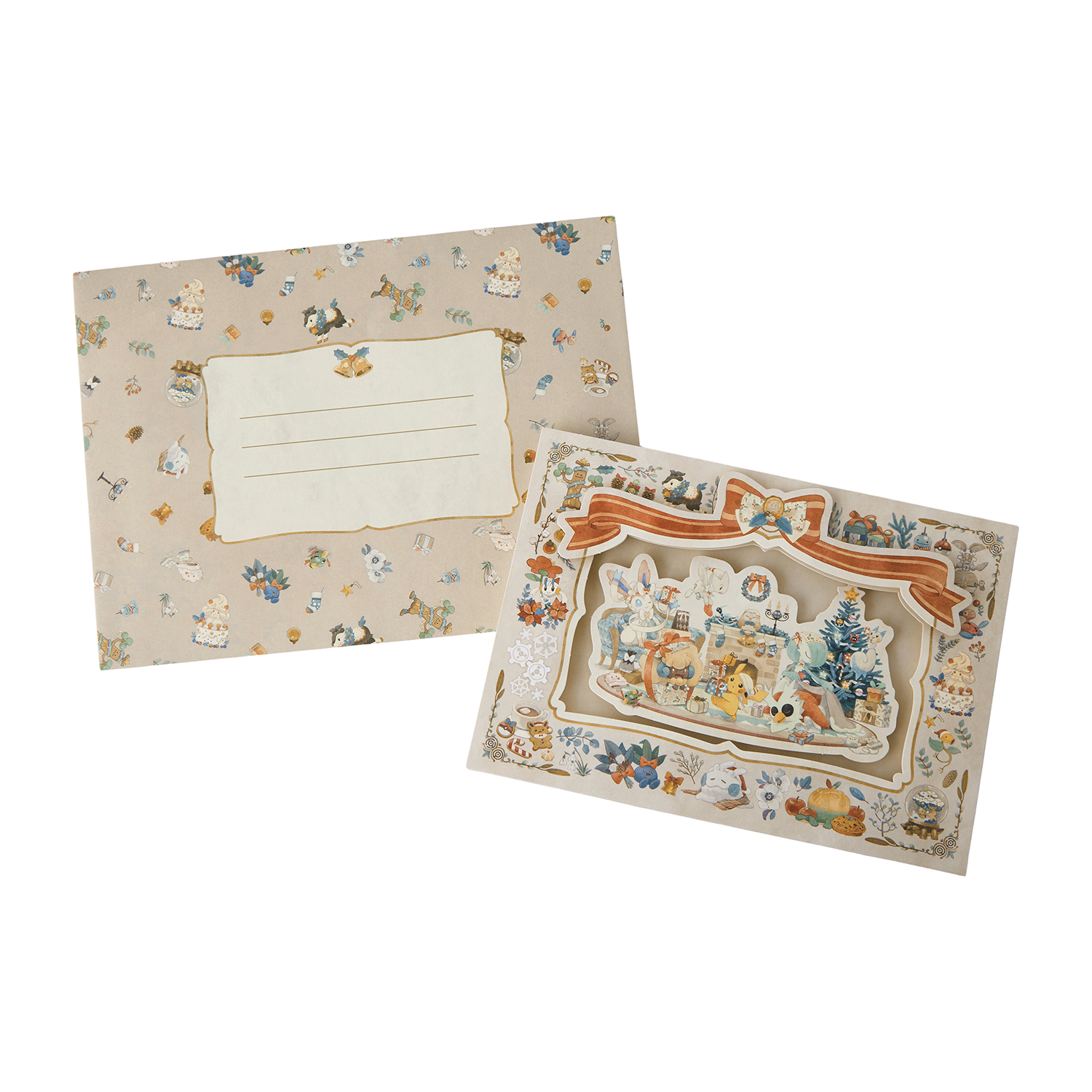 メッセージカード Pokémon Holiday Blessings 990円