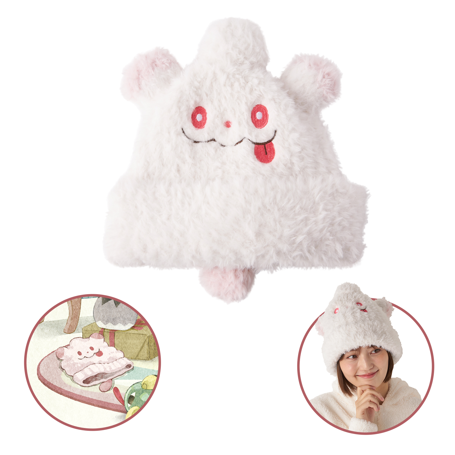 ペロッパフ風ニット帽 3,300円