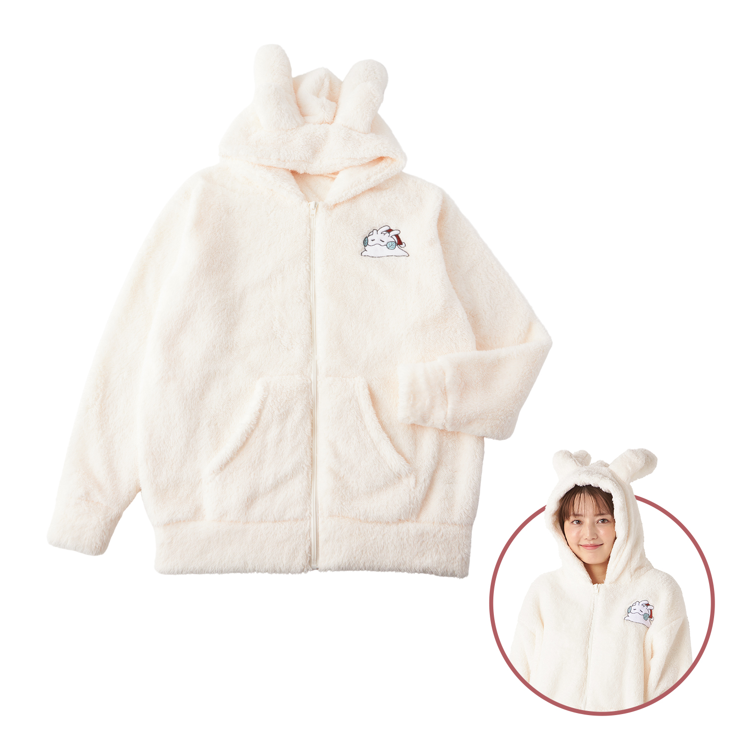 もこもこパーカー Pokémon Holiday Blessings ヌメラゆきだるま 7,150円