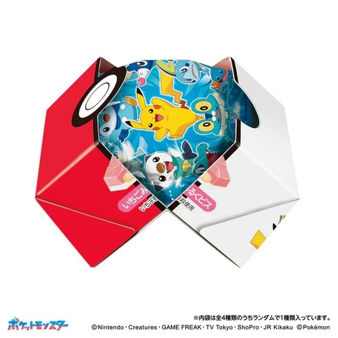 ポケモンチロルチョコBOX」本日発売。モンスターボールのようにパカッ