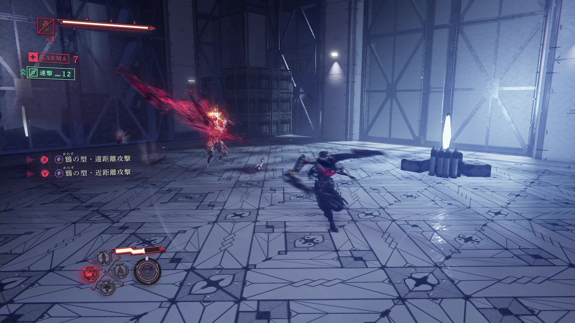 敵に近づかずに攻撃出来たり、広範囲の爆発を起こすことができ、はじめは最強に思えた影蛭子