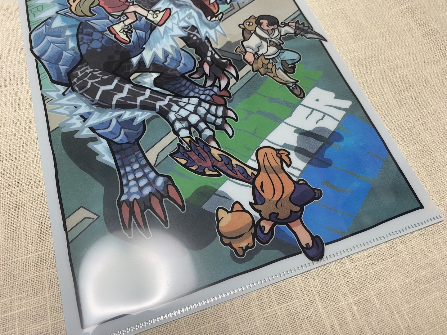 他のクリアファイルよりもスマートに戦っているような印象を受ける